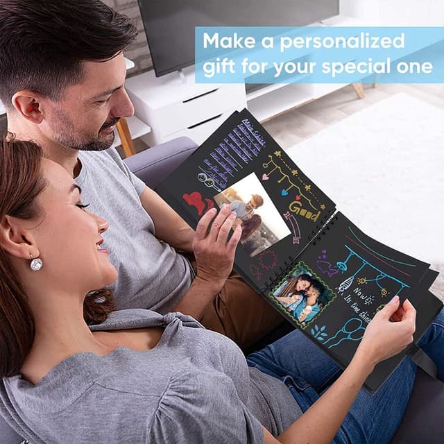 Thumbnail 6 de Fotoalbum Zum Selbstgestalten 28 x 20,5 cm 80 Seiten