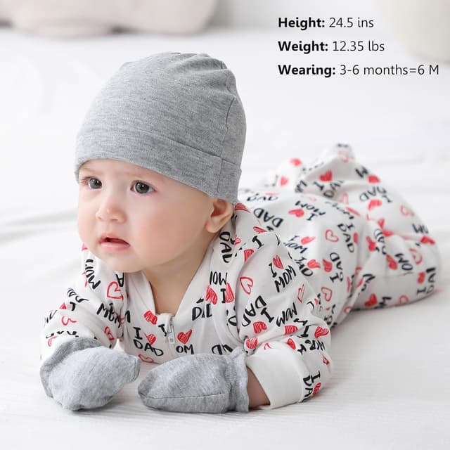 Thumbnail 1 de MAMIMAKA Newborn Sleepsuit 2-Pack with 2-Way Zip