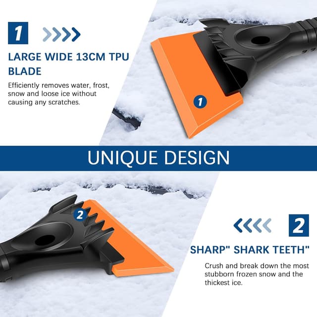 Thumbnail 1 de Cloudgree Ice Scraper ergonomic foam grip for cars