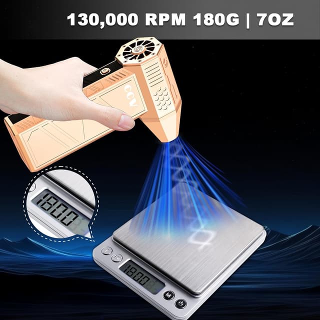 Thumbnail 4 de Compressed Air Duster F33 Gold 150000RPM