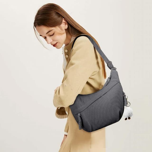 Thumbnail 6 de Aucuu Sac à Bandoulière Grand Velours