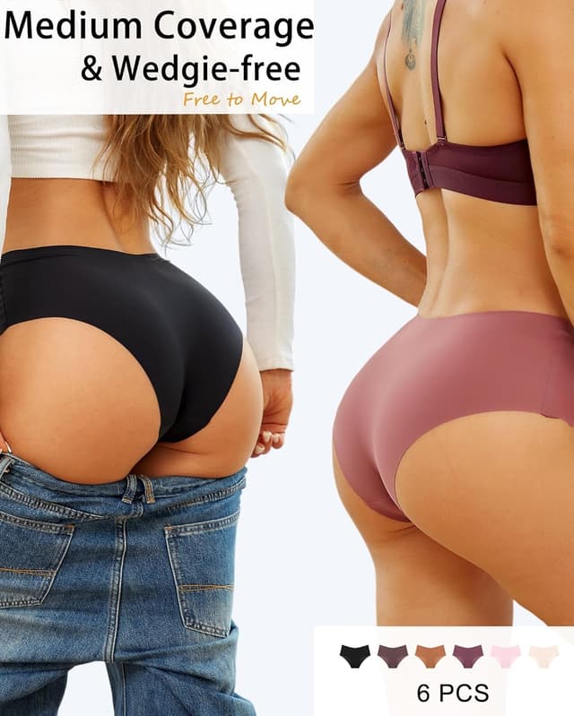 Detalle de Sth Big Seamless knickers multipack 6