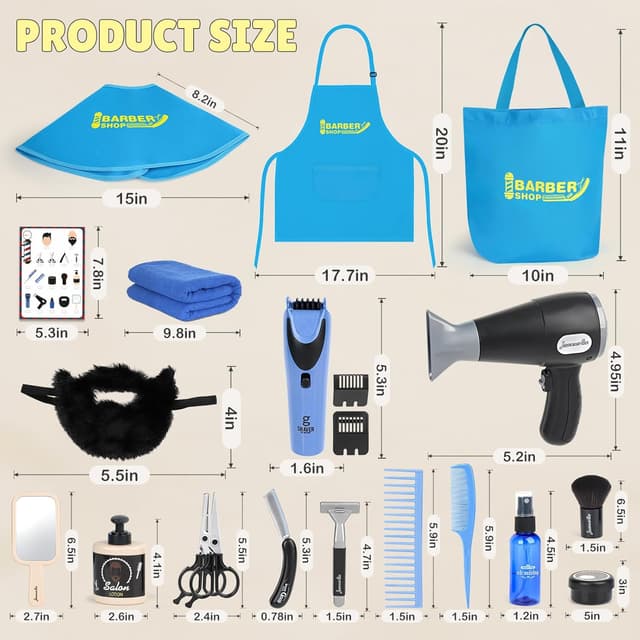 Thumbnail 6 de Barber Shop for Kids Role Play