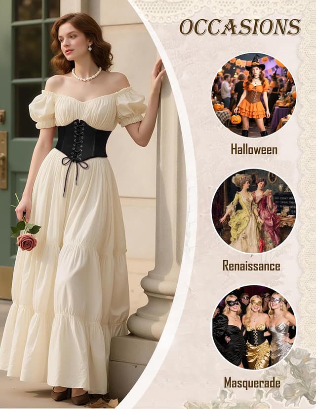 Thumbnail 4 de Wedtrend Ceinture Waspie vintage élastique 12 cm