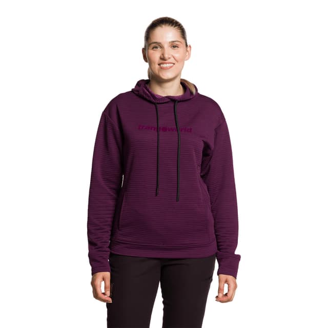Detalle de Trangoworld Sudadera de mujer Bastilles: ligera, elástica y de secado rápido