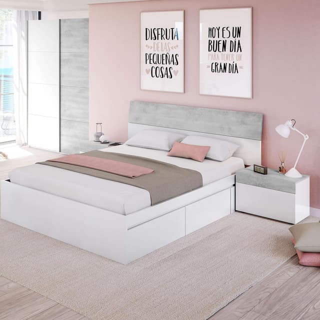 Thumbnail 6 de Habitdesign Tekkan cabecero con 2 mesitas 298x40x96,5 cm