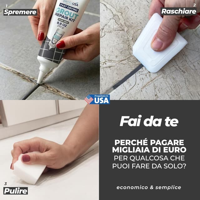 Detalle 1 de PENTAUSA Riparazione Fughe 250 g