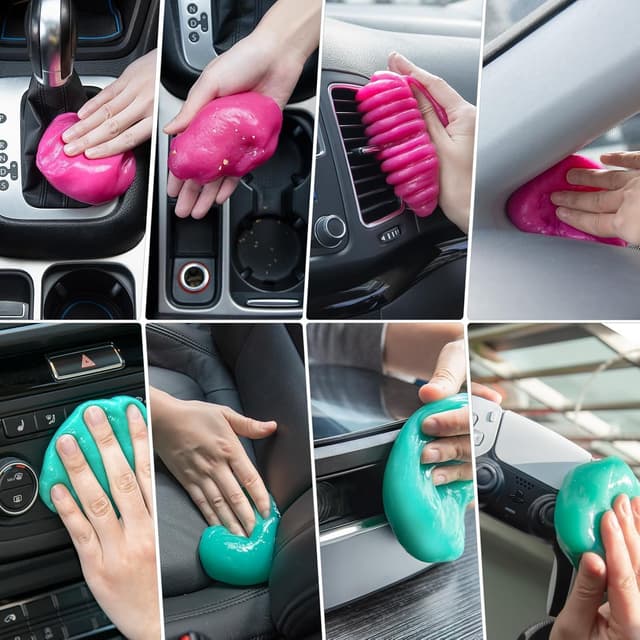 Thumbnail 5 de ASFSKY Reinigungsgel 2 Stück für Auto und PC