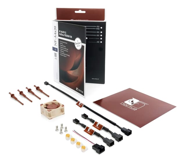 Detalle de Noctua NF-A4x20 FLX : ventilateur 4 cm pour boîtier PC, série A optimisée acoustique