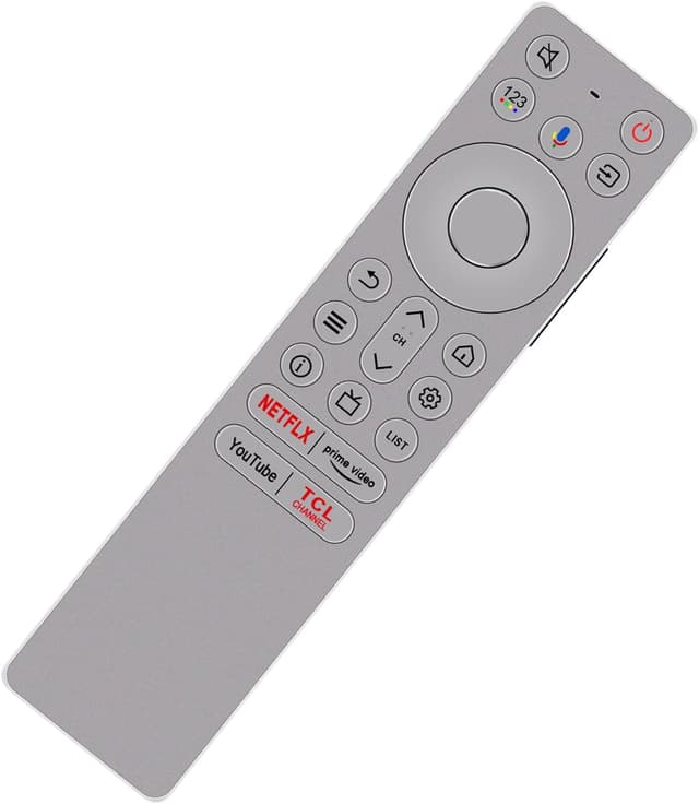 Detalle 1 de RC933 FUB1 Voice Replacement Remote Control (RC933-FUB1) for compatible TCL Mini LED Android Smart TVs