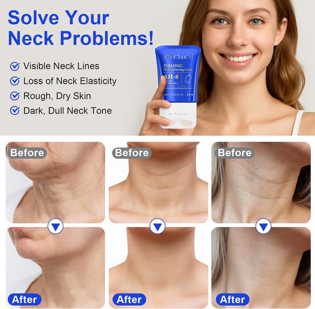 Detalle 2 de Crema Reafirmante para Cuello AH-8 4 semanas