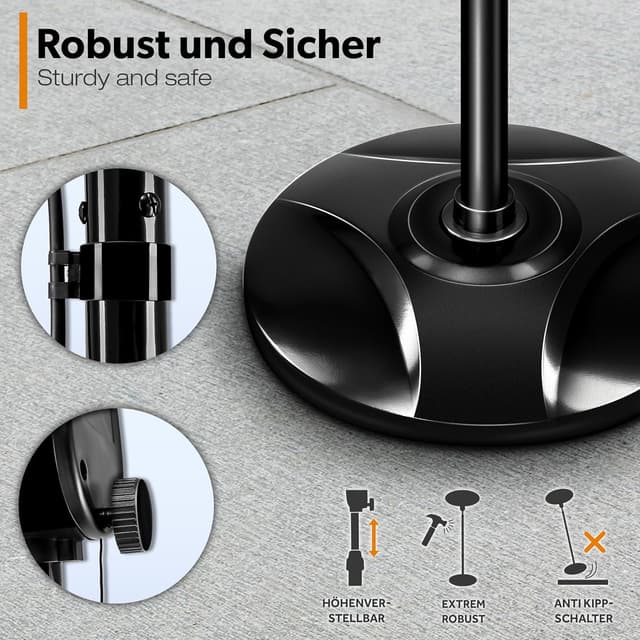 Thumbnail 2 de TRESKO Infrarot Stand-Heizstrahler 2000W