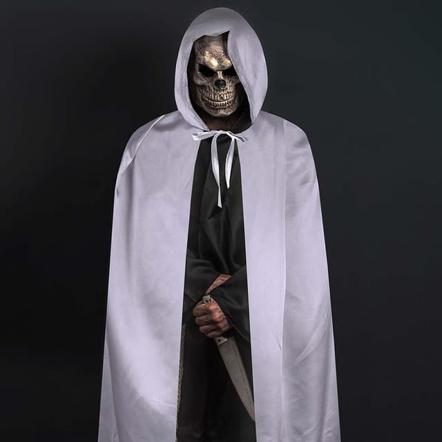 Thumbnail 4 de Aomig Hooded Cape 150cm Long Halloween Cape