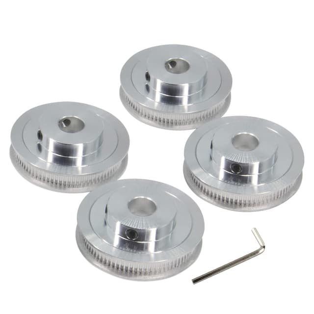 Thumbnail 5 de Yeebyee 60 Zähne Riemenscheibe 10 mm ⚙