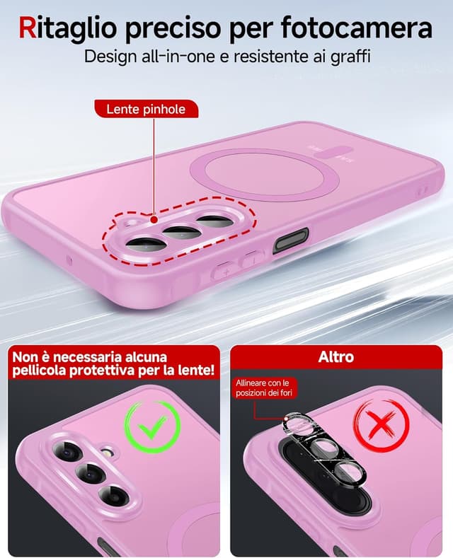 Thumbnail 6 de LeYi A17 5G cover magnetica rosa