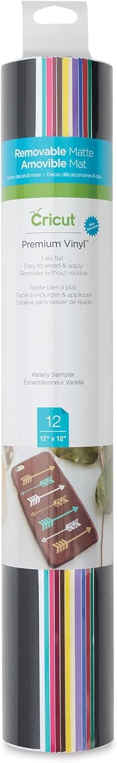 Detalle de Cricut Removable Vinyl (Variety) 12 x 12" self-adhesive sheets, for all Cricut cutting machines