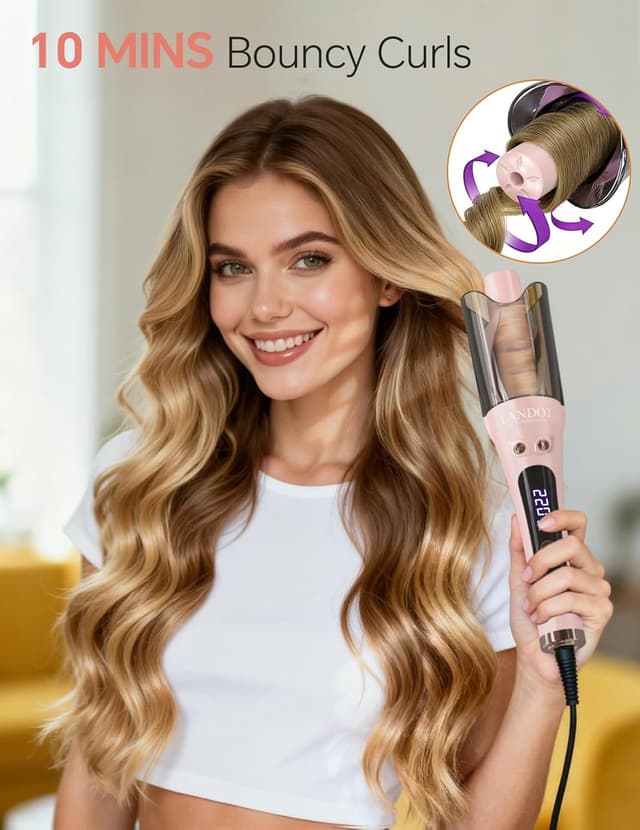 Detalle 2 de LANDOT 25mm Automatic Curling Iron