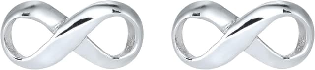 Detalle 2 de Elli Damen-Ohrringe Infinity 925 Silber