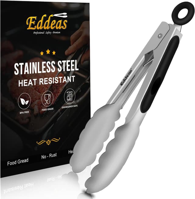 Detalle de Eddeas Small Kitchen Tongs 7 inch 🍴