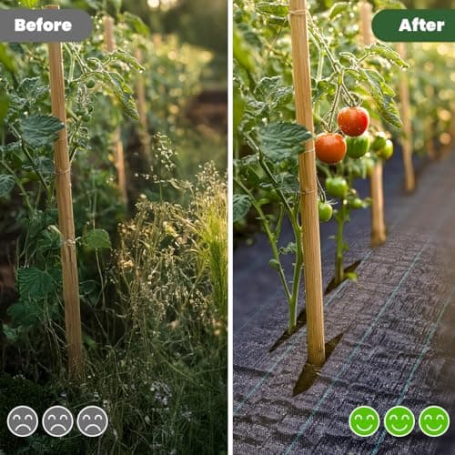 Thumbnail 5 de VOUNOT Malla antihierbas 2x25m 100 g/m²