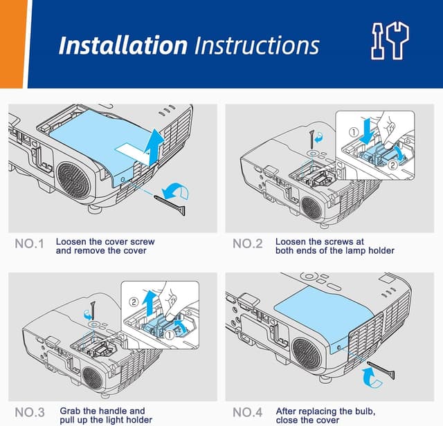 Thumbnail 4 de Woprolight LMP-H210 Lamp for Sony VPL-HW65ES