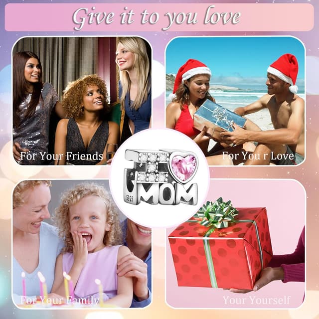 Detalle 1 de FLUFLO Charm Anhänger C03 aus 925 Silber