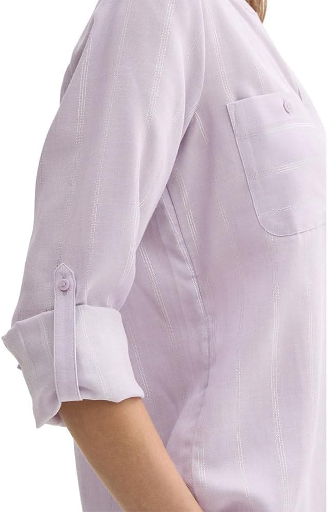 Detalle 2 de TOM TAILOR 1043221 camicia da donna a maniche lunghe