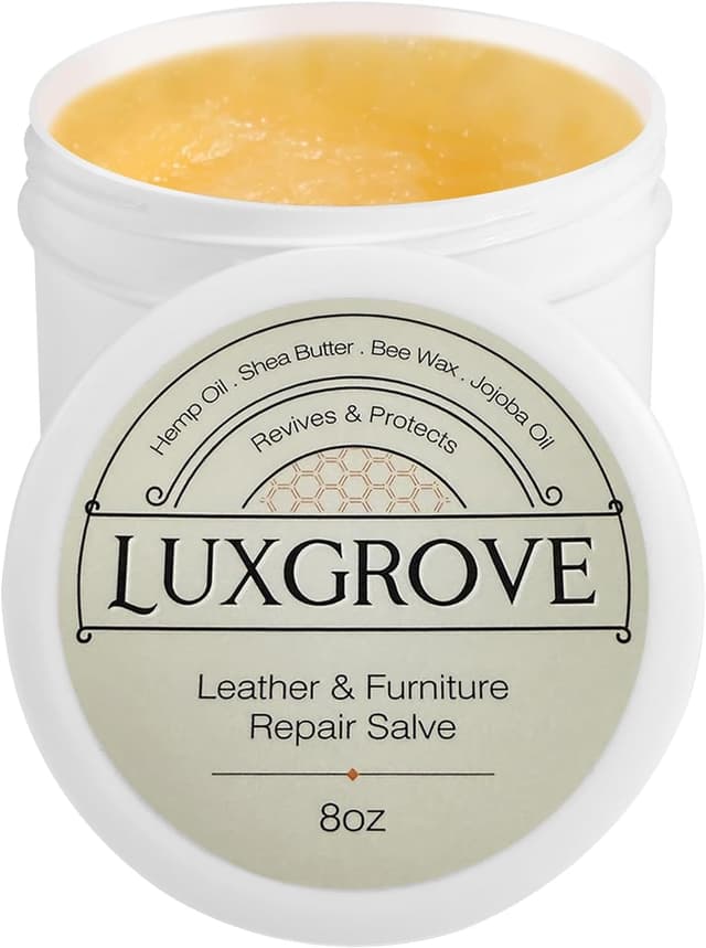Thumbnail 6 de LUXGROVE Leather & Furniture Repair Salve, Cleaner, Conditioner & Polisher (4 oz) for Car Seats, Couches, Shoes & More