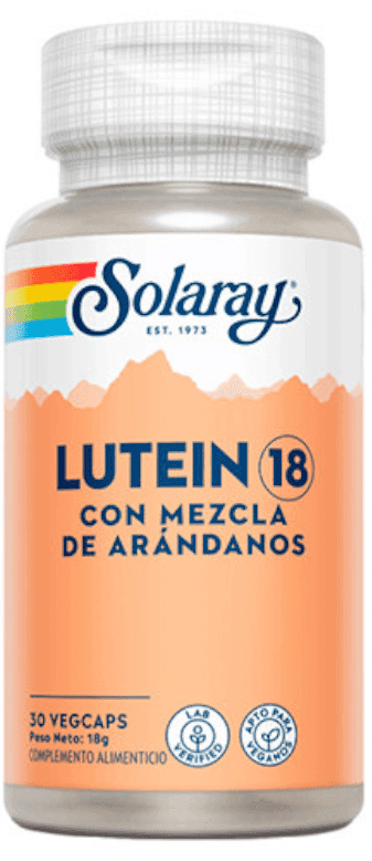Imagen de Solaray Lutein18 30 cápsulas vegetales 💊 en OfertitasTOP