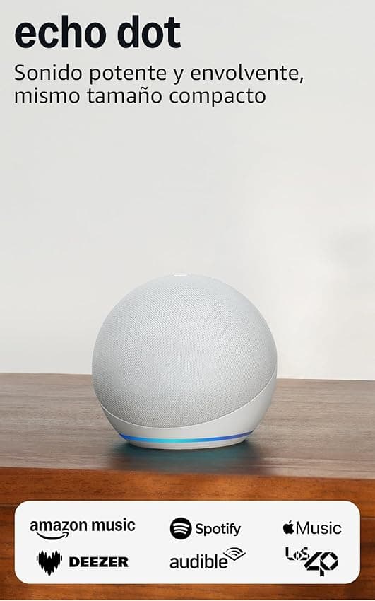 Detalle de Echo Dot (Última generación) altavoz inteligente Wi‑Fi y Bluetooth