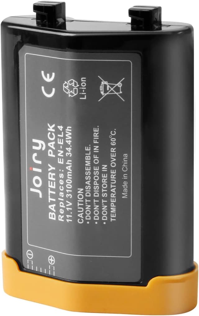 Detalle de EN-EL4a replacement battery, 11.1V 3100mAh