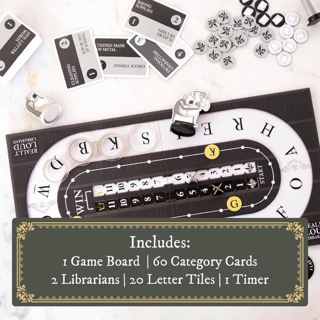 Thumbnail 1 de Really Loud Librarians Party Game 20 Minutes 🎲