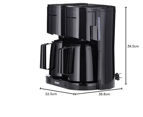 Thumbnail 1 de SEVERIN KA 9315 Cafetera de goteo Duo — 16 tazas