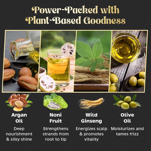 Thumbnail 4 de Herbishh Hair Color Shampoo 500ml — Black