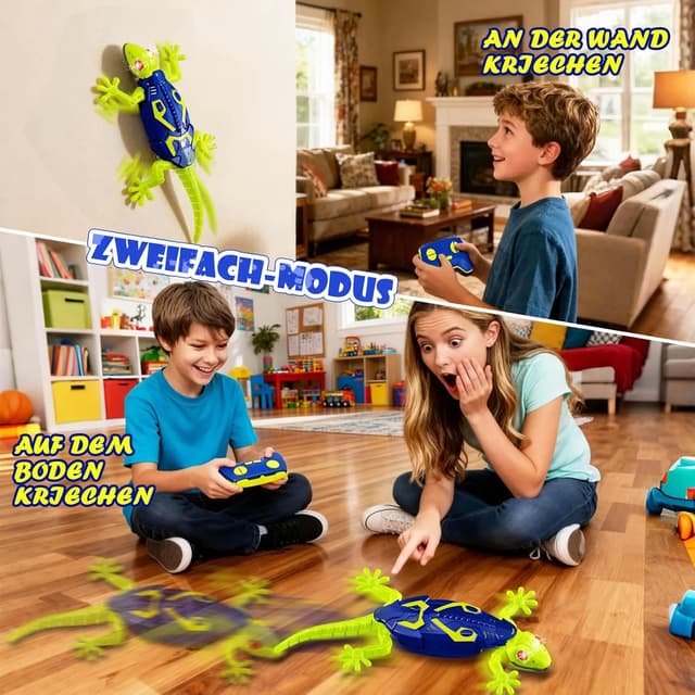 Detalle 2 de HILKKET Gecko Wandflitzer RC ab 3 Jahren