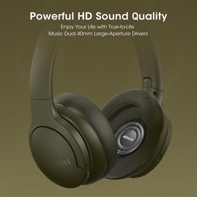 Detalle 2 de DOQAUS LIFE4 Bluetooth Headphones 90H playtime