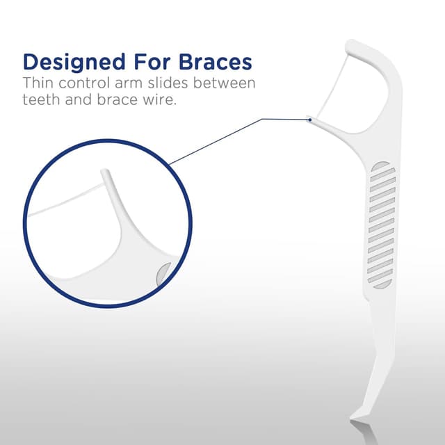Detalle de Fremouth Orthodontic Flossers for Braces 100
