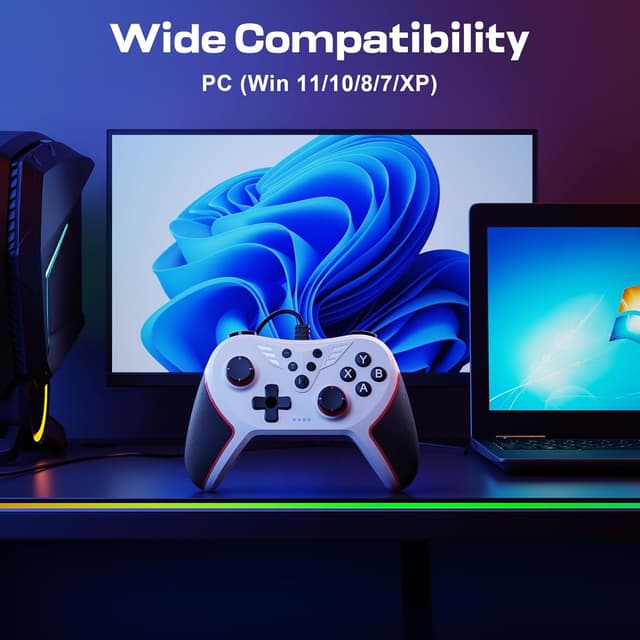 Thumbnail 1 de RivalPlay PC Controller 2 m Kabel