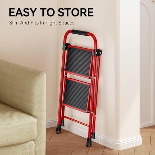 Thumbnail 6 de KINGRACK Escalera Plegable 2 Escalones