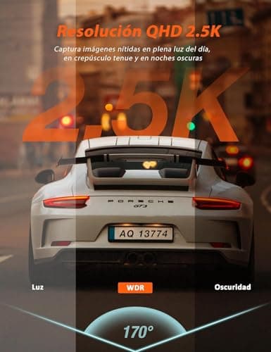 Detalle 1 de iZEEKER 2.5K Dashcam 1440P