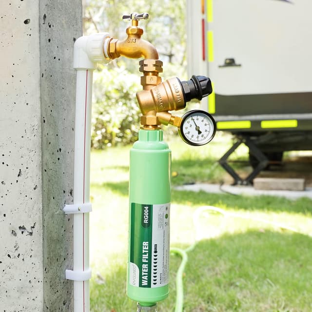 Thumbnail 6 de RVGUARD RV Water Pressure Regulator Valve 50 PSI