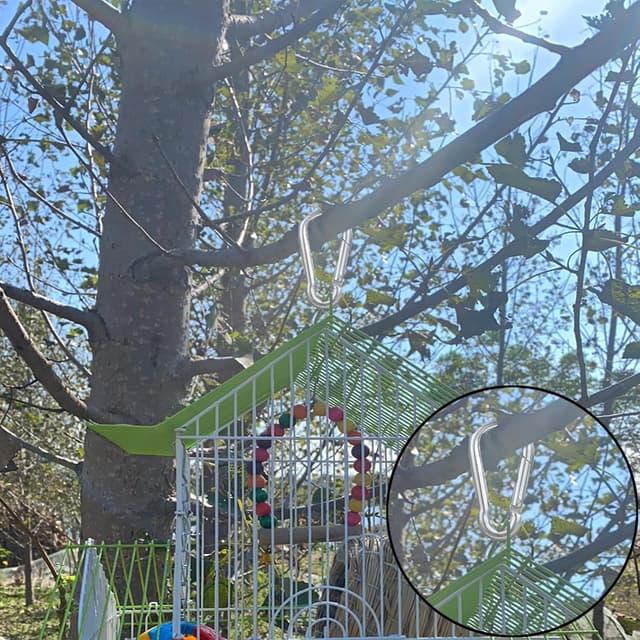 Thumbnail 6 de Karabinerhaken φ6x60mm belastbar bis 180kg 12er Set