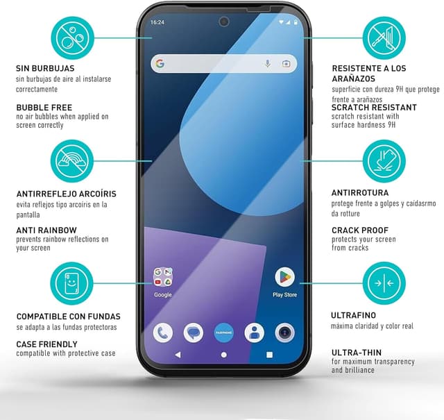 Thumbnail 5 de smartect Cristal Templado para Fairphone 5