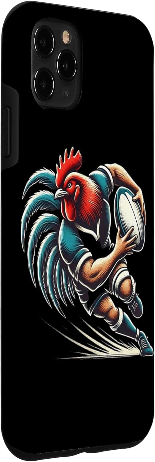 Detalle de Coque Rugby Coq de Poules – housse à deux parties pour iPhone 11 Pro Max