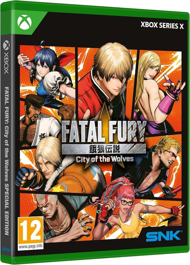 Detalle 2 de SNK Fatal Fury City of the Wolves Special Edition Xbox