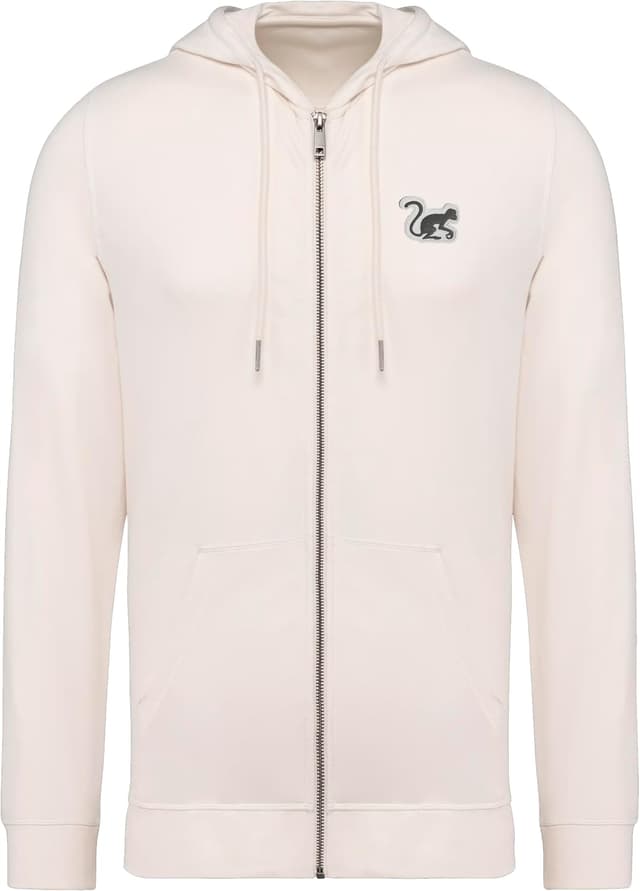 Thumbnail 6 de Felpa Surf Monkey con cappuccio sottile e zip ecologica in modal TENCEL (uomo/donna)