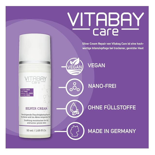 Thumbnail 1 de Vitabay Silver Cream 50 ml gegen Akne