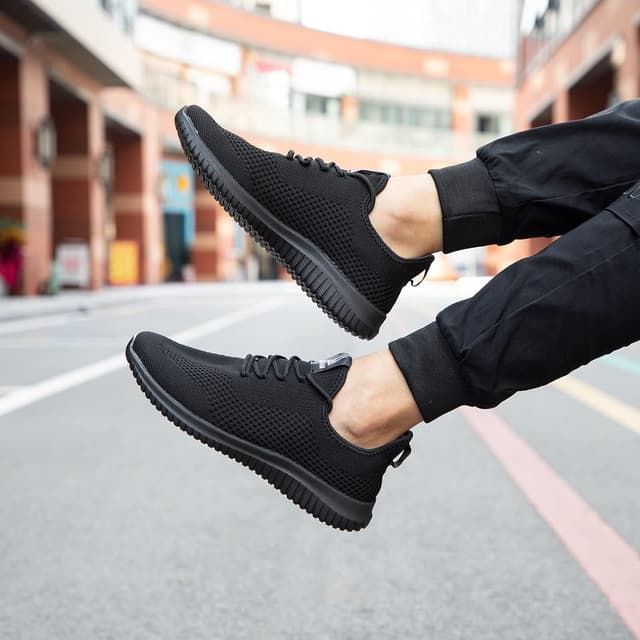 Detalle 2 de VAMJAM Men’s Ultra Lightweight Breathable Walking & Running Shoes with Non-Slip MD Sole