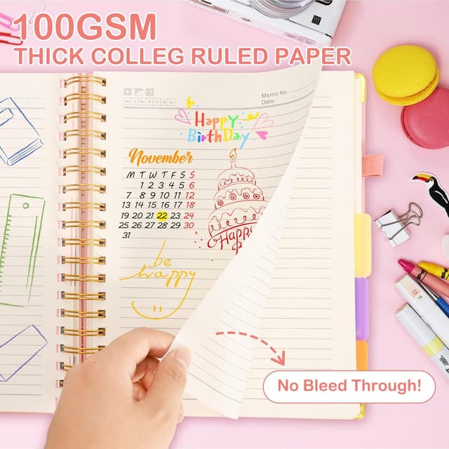 Detalle de FREBLASO 5 Subject Notebook, 300-page