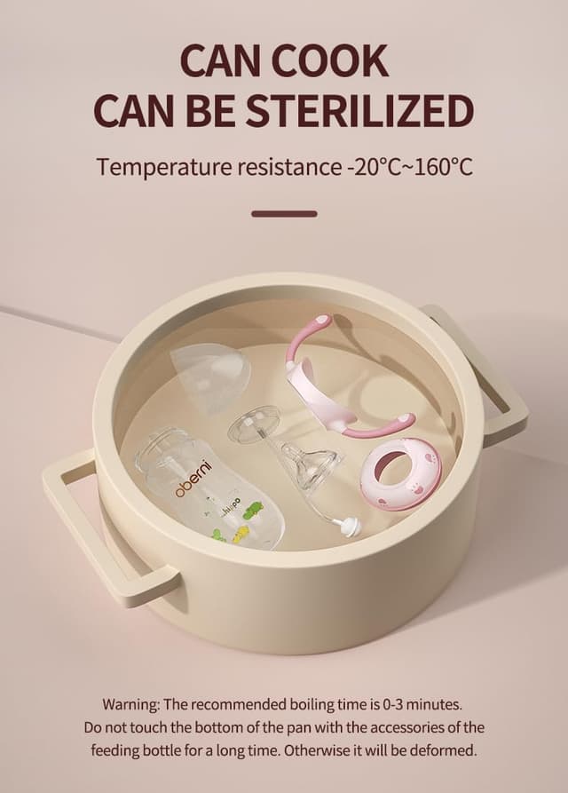 Thumbnail 5 de Oberni Anti-Colic Baby Bottle 270 ml in Pink